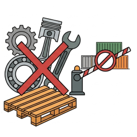Продлён запрет на ввоз отдельных видов промышленных товаров 