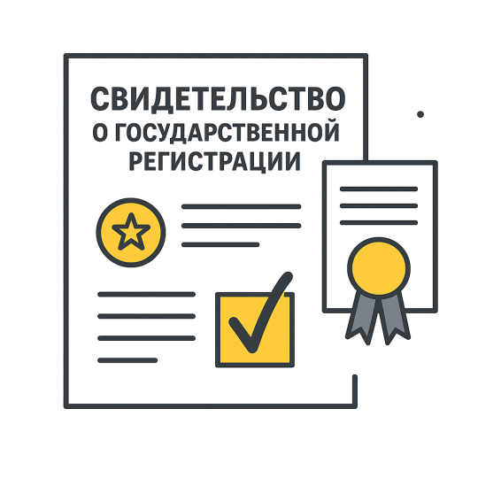 Свидетельство о государственной регистрации