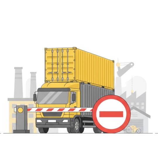 О введении временного запрета на вывоз отдельных видов промышленных товаров