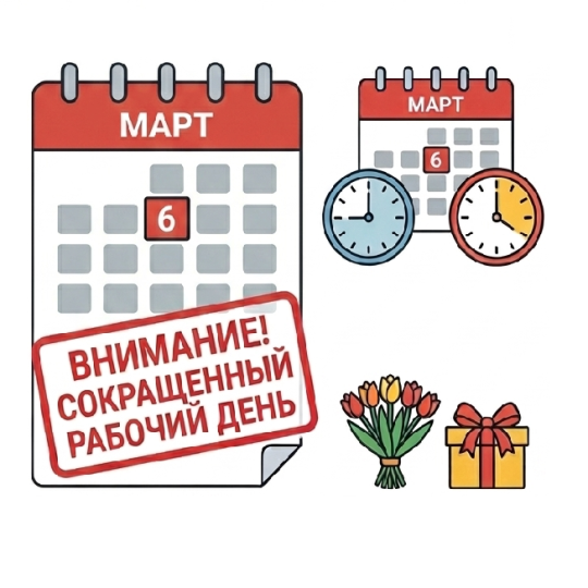 Изменение графика работы