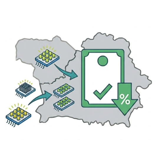 Льготы на ввоз LED модулей